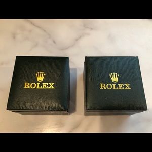 Two Rolex  Watch Boxes